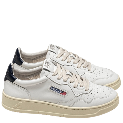 Autry Medalist Scarpe da Uomo Art.AULM LL12 Col.Bianco/Blu Navy