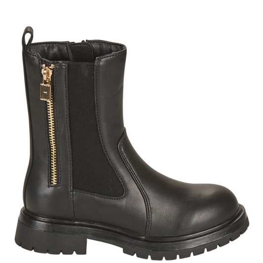 Tommy Hilfiger Stivaletti da Donna in pelle Art.T3A5-33016-1355999 Col.Nero