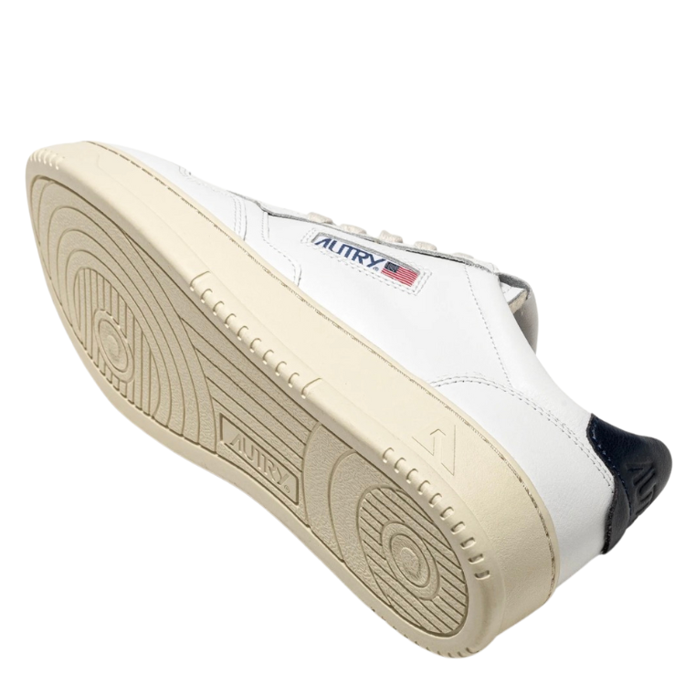 Autry Medalist Scarpe da Uomo Art.AULM LL12 Col.Bianco/Blu Navy