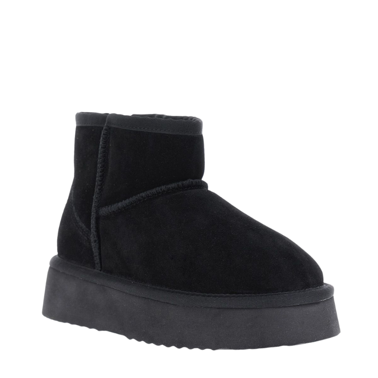 Cafènoir Stivaletti da Donna in camoscio Art.DR6027 Col.Nero