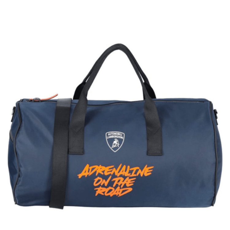 Automobili Lamborghini Borsa da Viaggio Unisex Art.72XA4BD1 Col.Blu Navy