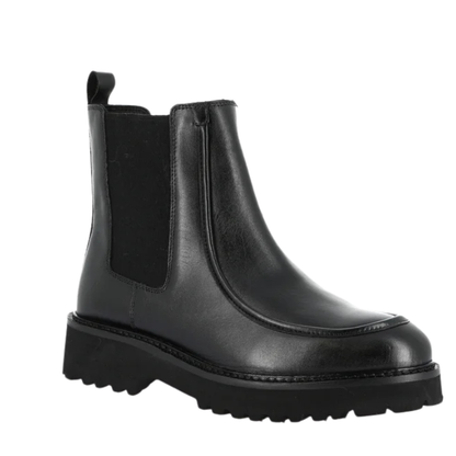 Grünland Stivaletti da Donna in pelle Art.REBE PO1862-N1 Col.Nero