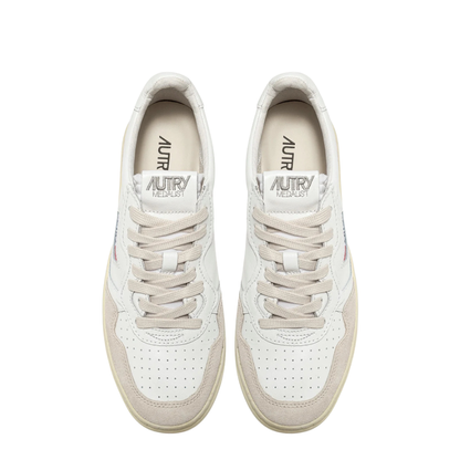Autry Medalist Low Scarpe da Donna Art.AULW LS33 Col.Bianco/Beige