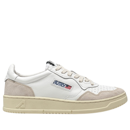 Autry Medalist Low Scarpe da Donna Art.AULW LS33 Col.Bianco/Beige