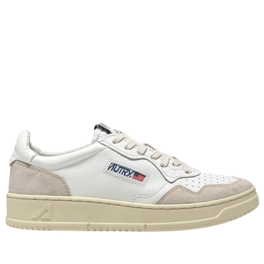Autry Medalist Low Scarpe da Donna Art.AULW LS33 Col.Bianco/Beige