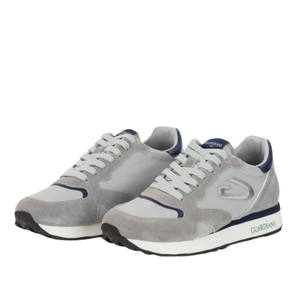Guardiani Scarpe da Uomo colore grigio con logo monogramma AGM451507