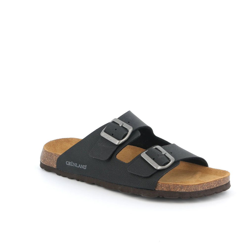 Grünland Sandali da Uomo BOBO CB3012-40 Nero