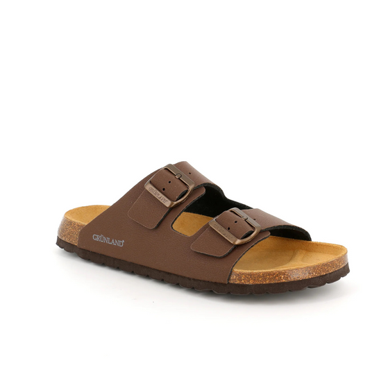 Grünland Sandali da Uomo BOBO CB3012-40 Mogano