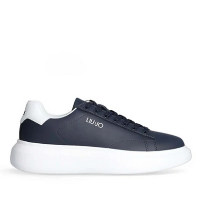 Liu jo Scarpe da Uomo BIG 01-Sneaker Col.Blue Navy