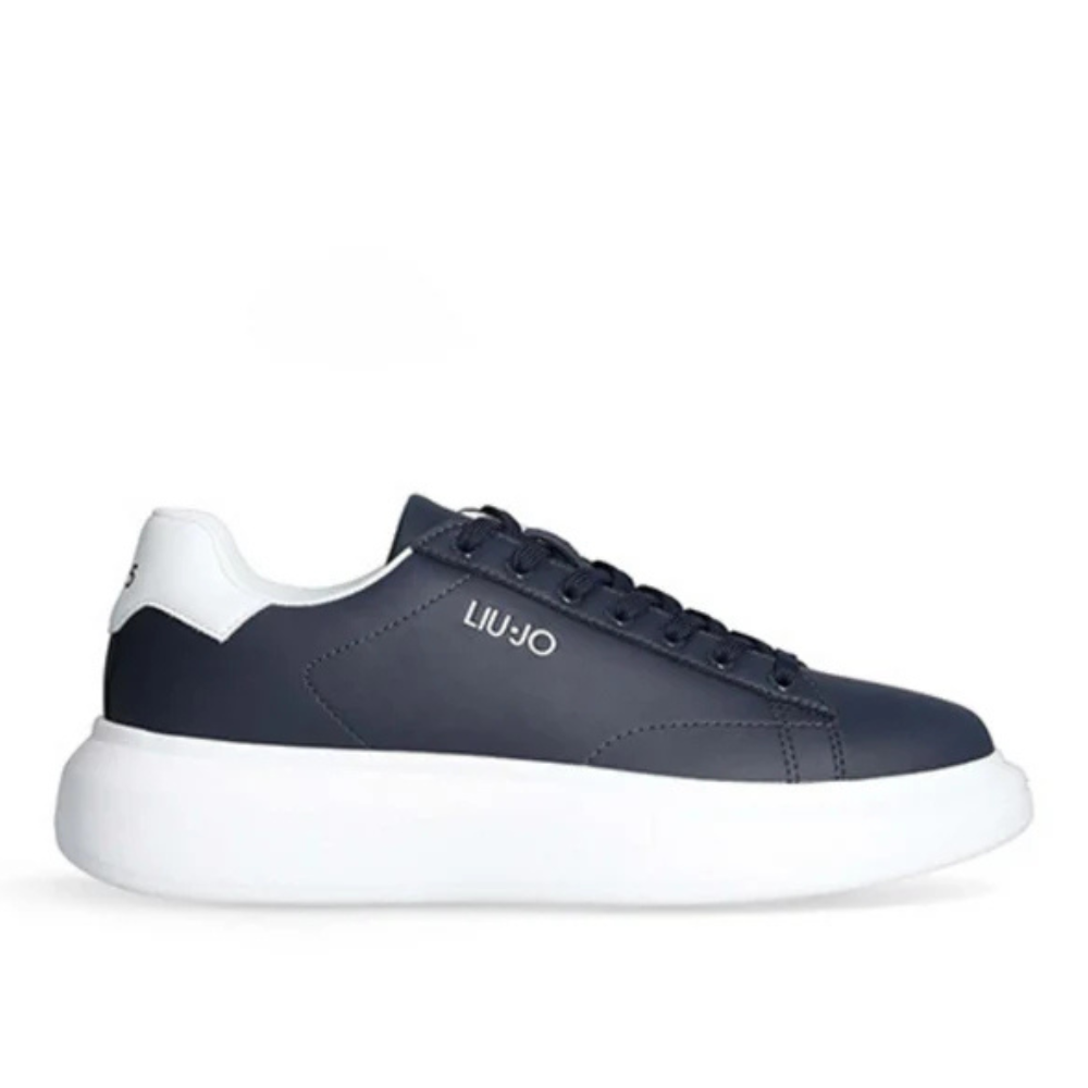 Liu jo Scarpe da Uomo BIG 01-Sneaker Col.Blue Navy
