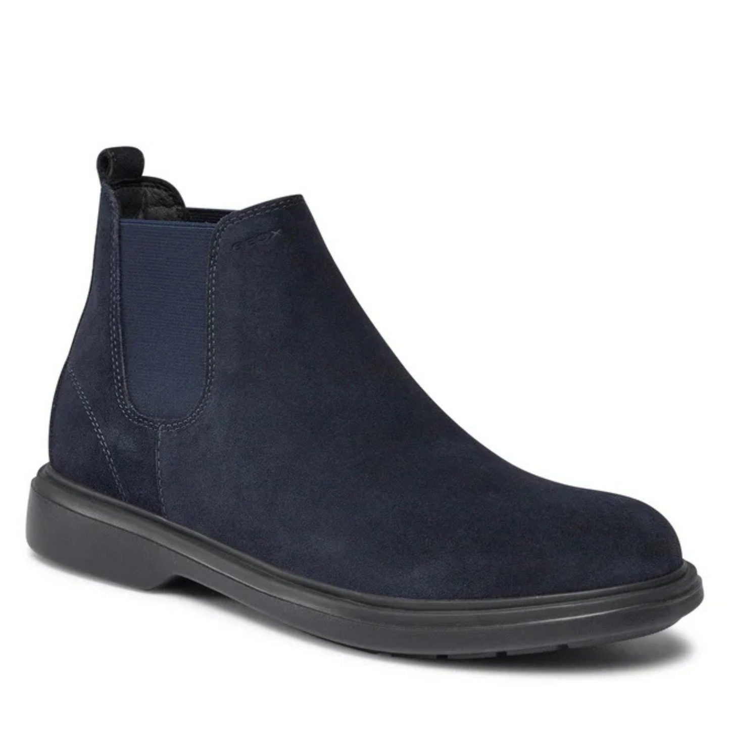 Geox Stivaletto da Uomo Chelsea in camoscio Blu Cod.U OTTAVIO C
