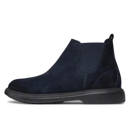 Geox Stivaletto da Uomo Chelsea in camoscio Blu Cod.U OTTAVIO C