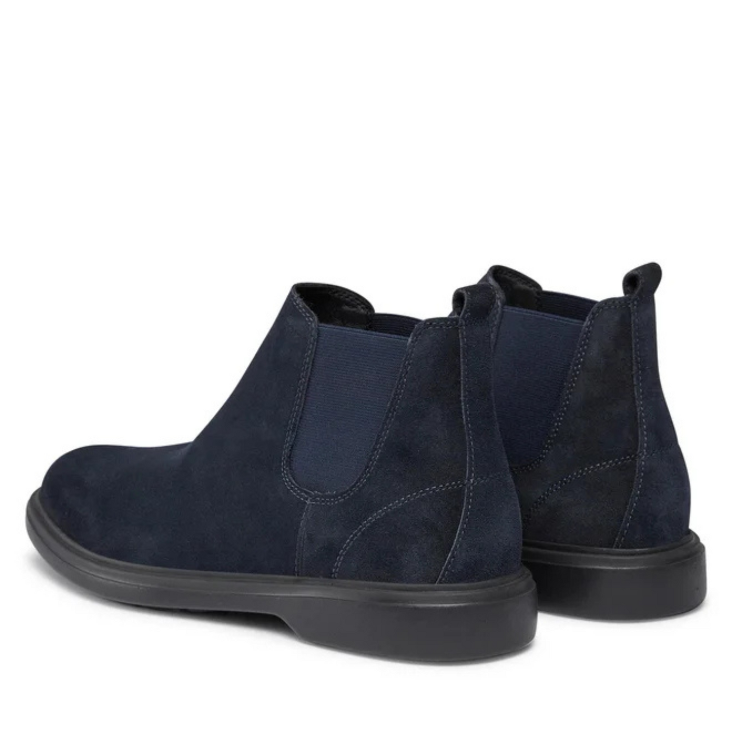 Geox Stivaletto da Uomo Chelsea in camoscio Blu Cod.U OTTAVIO C