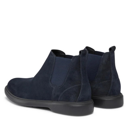 Geox Stivaletto da Uomo Chelsea in camoscio Blu Cod.U OTTAVIO C