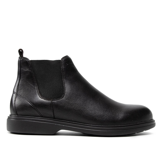 Geox Stivaletto da Uomo Chelsea in pelle nero Cod. U OTTAVIO C U16DCC 00043 C9999