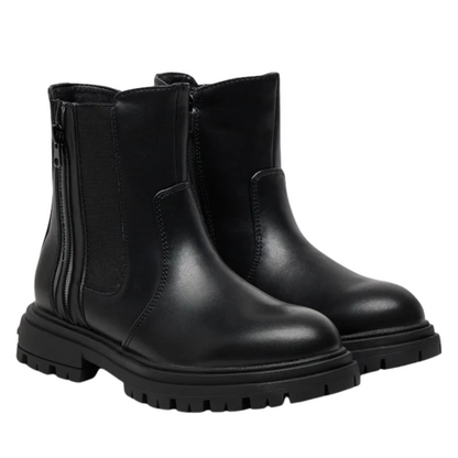 Calvin Klein Stivaletti da Donna Chelsea Boot in pelle nero V3A5-81019-1355999