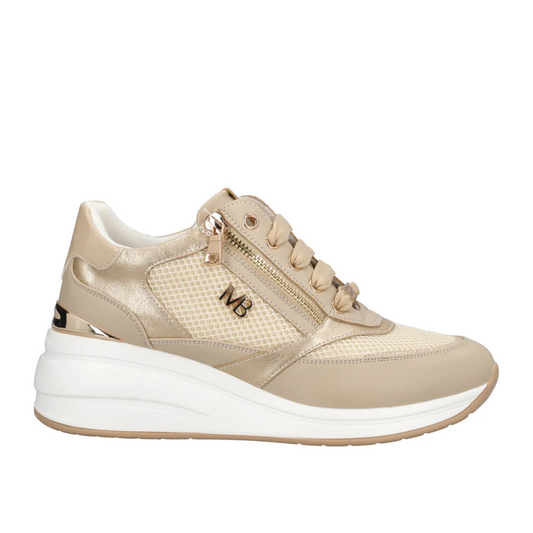 Mariella Burani Scarpe da Donna con zeppa Beige Art.51750