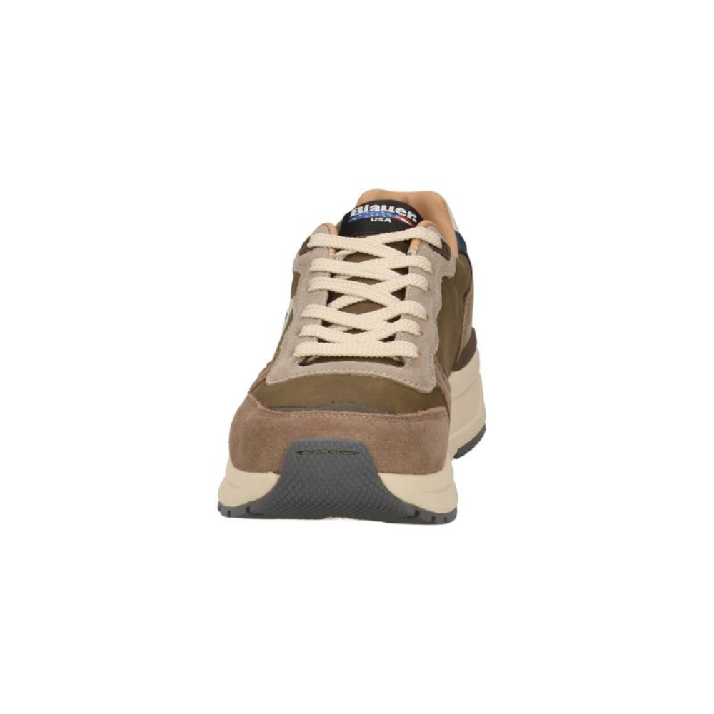 Blauer Scarpe da Uomo Taupe/Military Art. F5RAY02/NUS