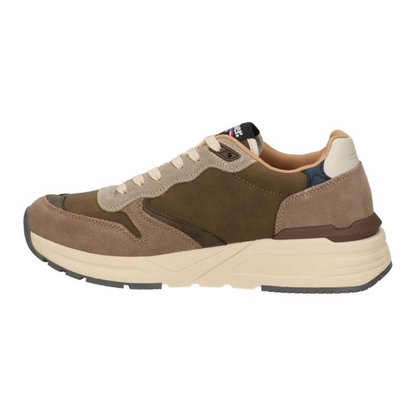 Blauer Scarpe da Uomo Taupe/Military Art. F5RAY02/NUS