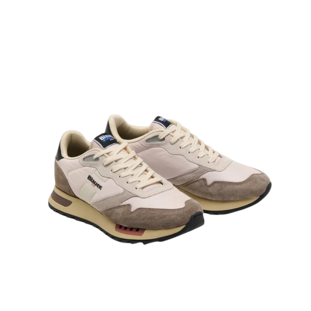 Blauer Scarpe da Uomo F5RYDER01/NYN Col. White/Taupe