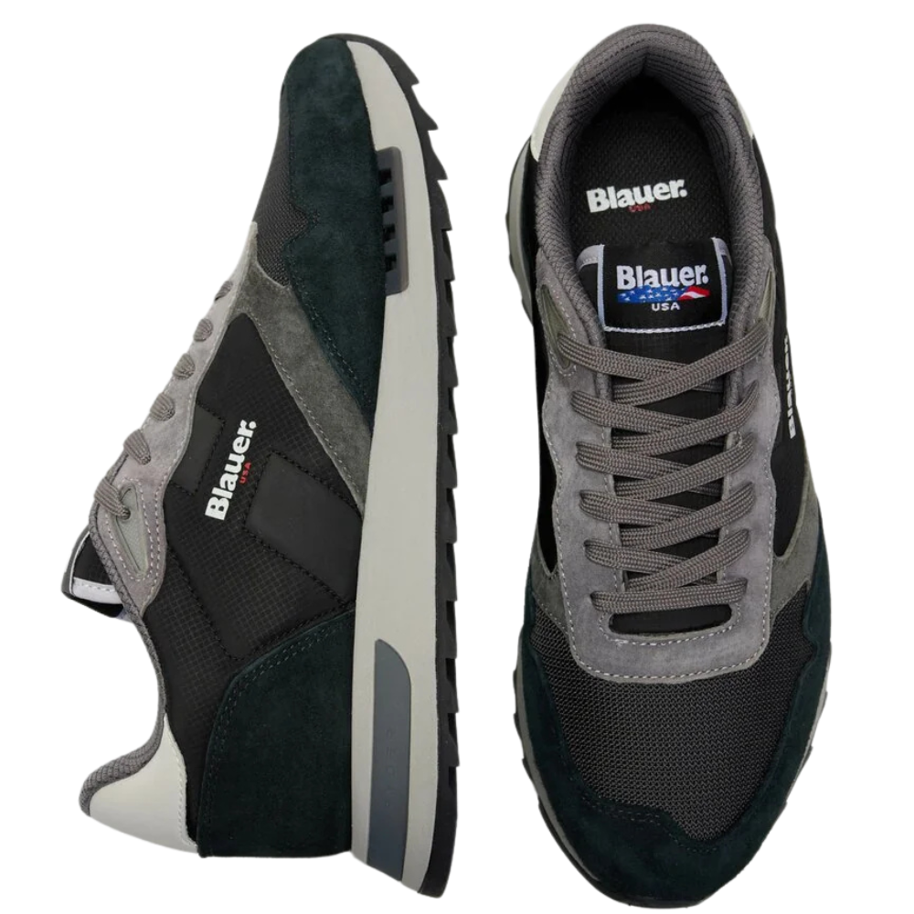 Blauer Scarpe da Uomo Art. F5RYDER01/NYN Col. Black/Grey