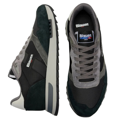 Blauer Scarpe da Uomo Art. F5RYDER01/NYN Col. Black/Grey