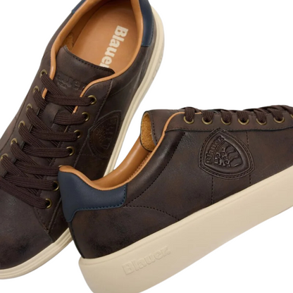 Blauer Scarpe da Uomo Art. F5BUCK01/NUB Col. Marrone
