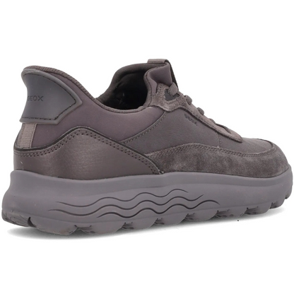 Geox Scarpe da Uomo U SPHERICA PLUS A - NAPPA+SUED Col.Grigio