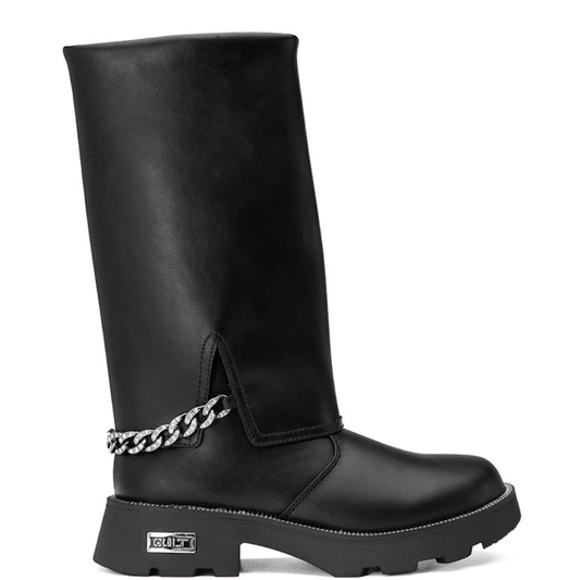 Cult Stivale da Donna in pelle nero Art.T-369