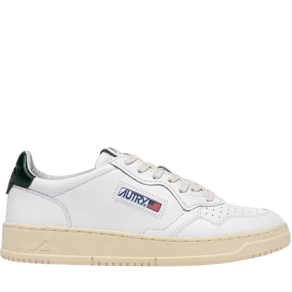 Autry Medalist Low Scarpe da Uomo Art.AULM LL47 Col.Bianco/Verde
