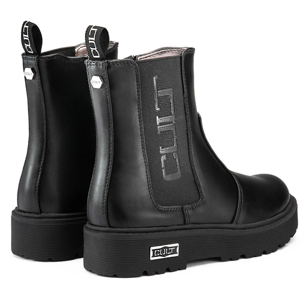 Cult Stivaletti da Donna in pelle Art.T235 Col.Nero