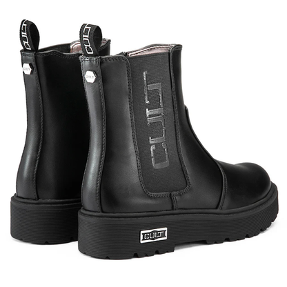 Cult Stivaletti da Donna in pelle Art.T235 Col.Nero