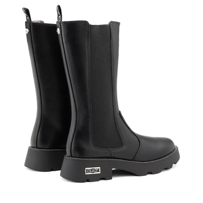 Cult Stivale da Donna in pelle Art.T-229 Col.Nero