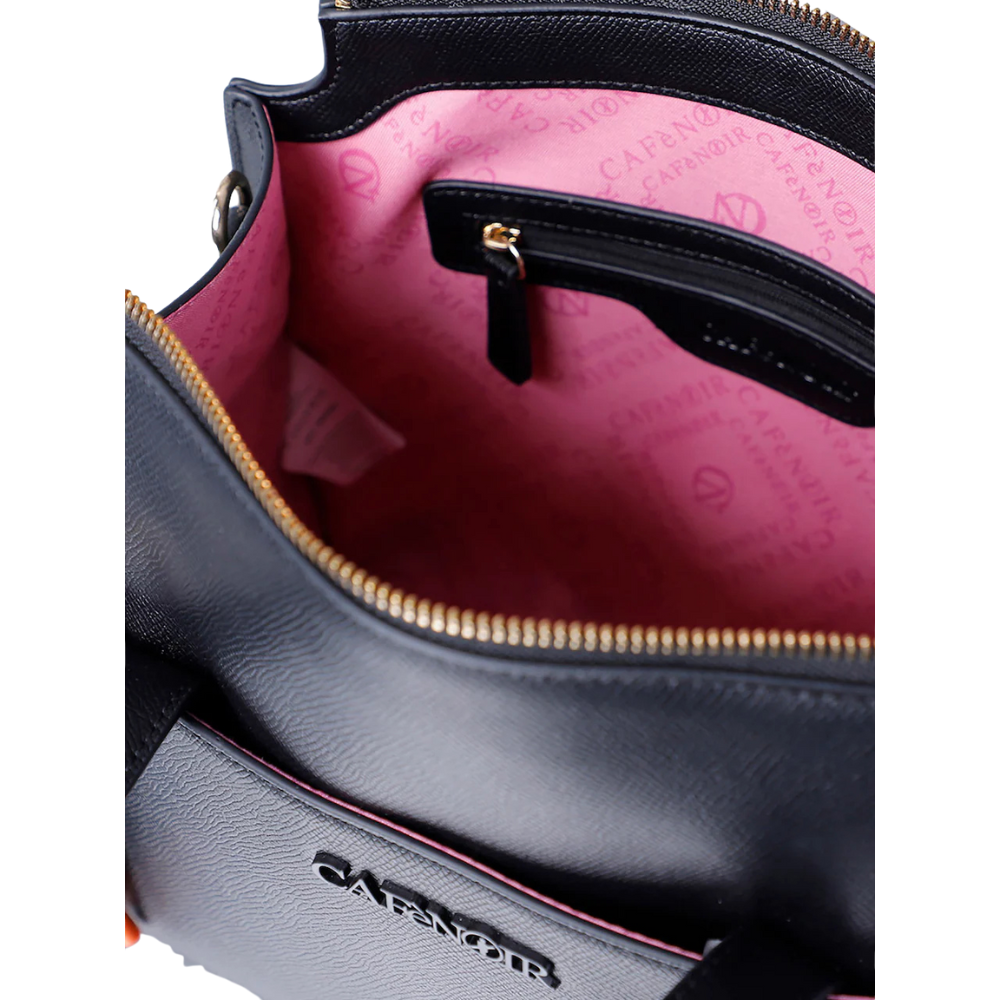 Cafènoir Borsa da Donna bauletto con tracolla removibile Art.C3WA0901 Col.Nero