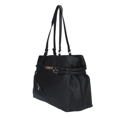 Cafènoir Borsa da Donna a spalla in pelle Art.C3NC0907 Col.Nero