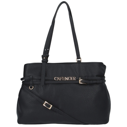 Cafènoir Borsa da Donna a spalla in pelle Art.C3NC0907 Col.Nero