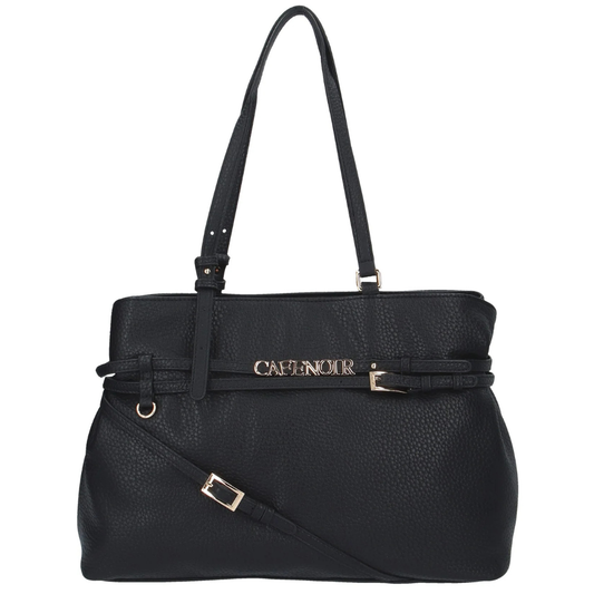 Cafènoir Borsa da Donna a spalla in pelle Art.C3NC0907 Col.Nero