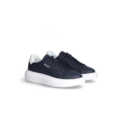 LIU JO BIG 01 S3342 7B4027PX474 BLUE NAVY/WHITE SCARPE DA UOMO