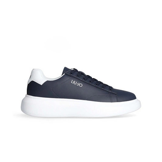 LIU JO BIG 01 S3342 7B4027PX474 BLUE NAVY/WHITE SCARPE DA UOMO