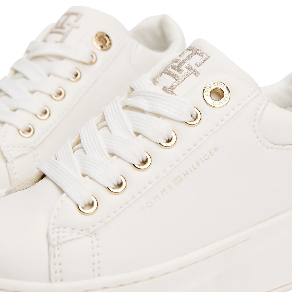 Tommy Hilfiger Scarpe da Donna con dettaglio metallizzato e logo