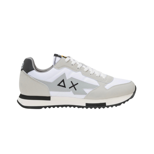 SUN68 Sneaker Niki in nylon e microfibra Z44121 BIANCO Scarpe da Uomo