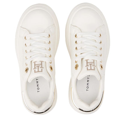 Tommy Hilfiger Scarpe da Donna con dettaglio metallizzato e logo