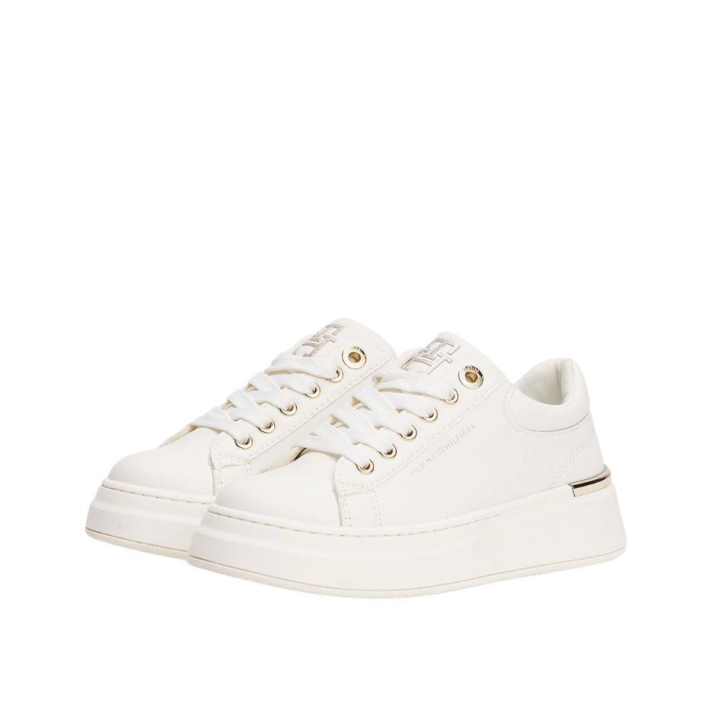Tommy Hilfiger Scarpe da Donna con dettaglio metallizzato e logo