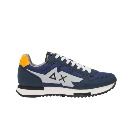SUN68Sneaker Niki in nylon e microfibra Z44121 NAVY BLUE Scarpe da Uomo