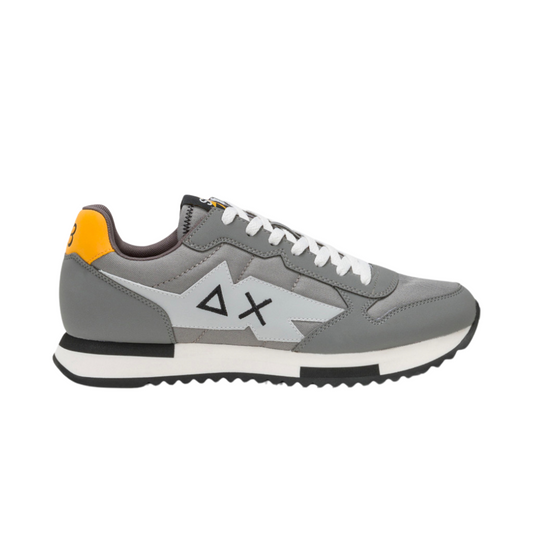 SUN68 Sneaker Niki in nylon e microfibra Z44121 GRIGIO MEDIO Scarpe da Uomo