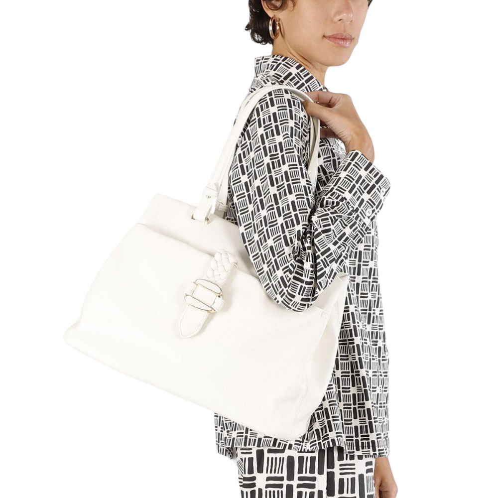 Cafènoir Borsa a mano NC0803 da Donna bianca