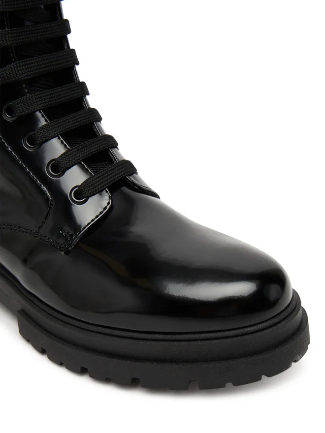 Tommy Hilfiger Stivaletti da Donna in pelle nero T4A5-34028-1453999