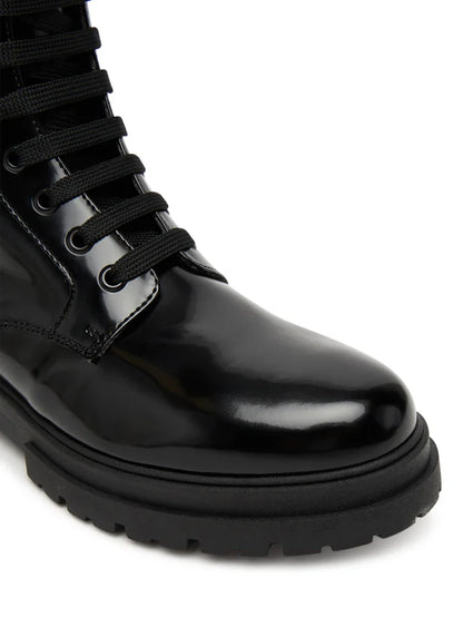 Tommy Hilfiger Stivaletti da Donna in pelle nero T4A5-34028-1453999