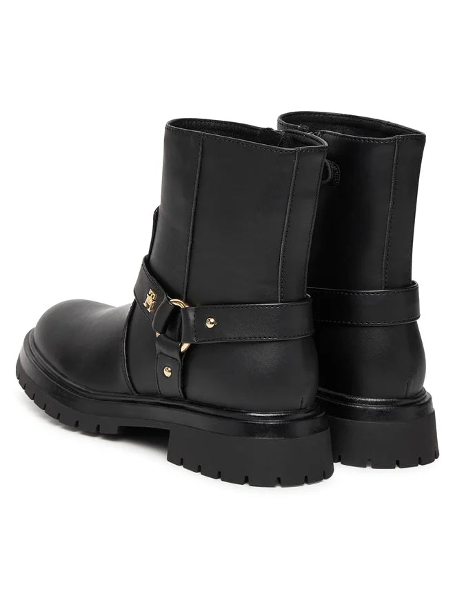 Tommy Hilfiger Stivaletti da Donna in pelle nero ART.T3A5-34021-1355999