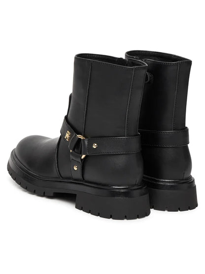 Tommy Hilfiger Stivaletti da Donna in pelle nero ART.T3A5-34021-1355999